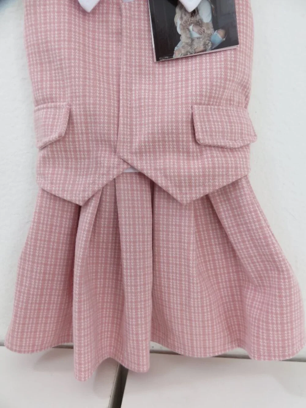 (#144) Jessica Simpson Pet Apparel Dog Suit Dress Clothing Size Med